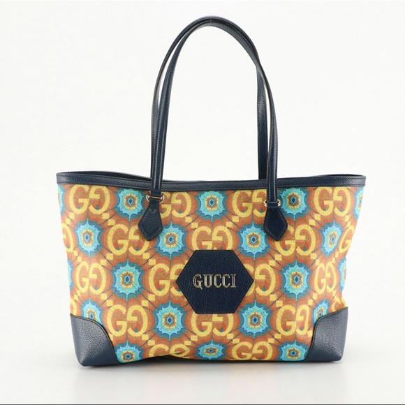 Gucci 100 Ophidia Tote Bag Multicolor Kaleidoscope Limited Edition, Rare EUC - Picture 2 of 8